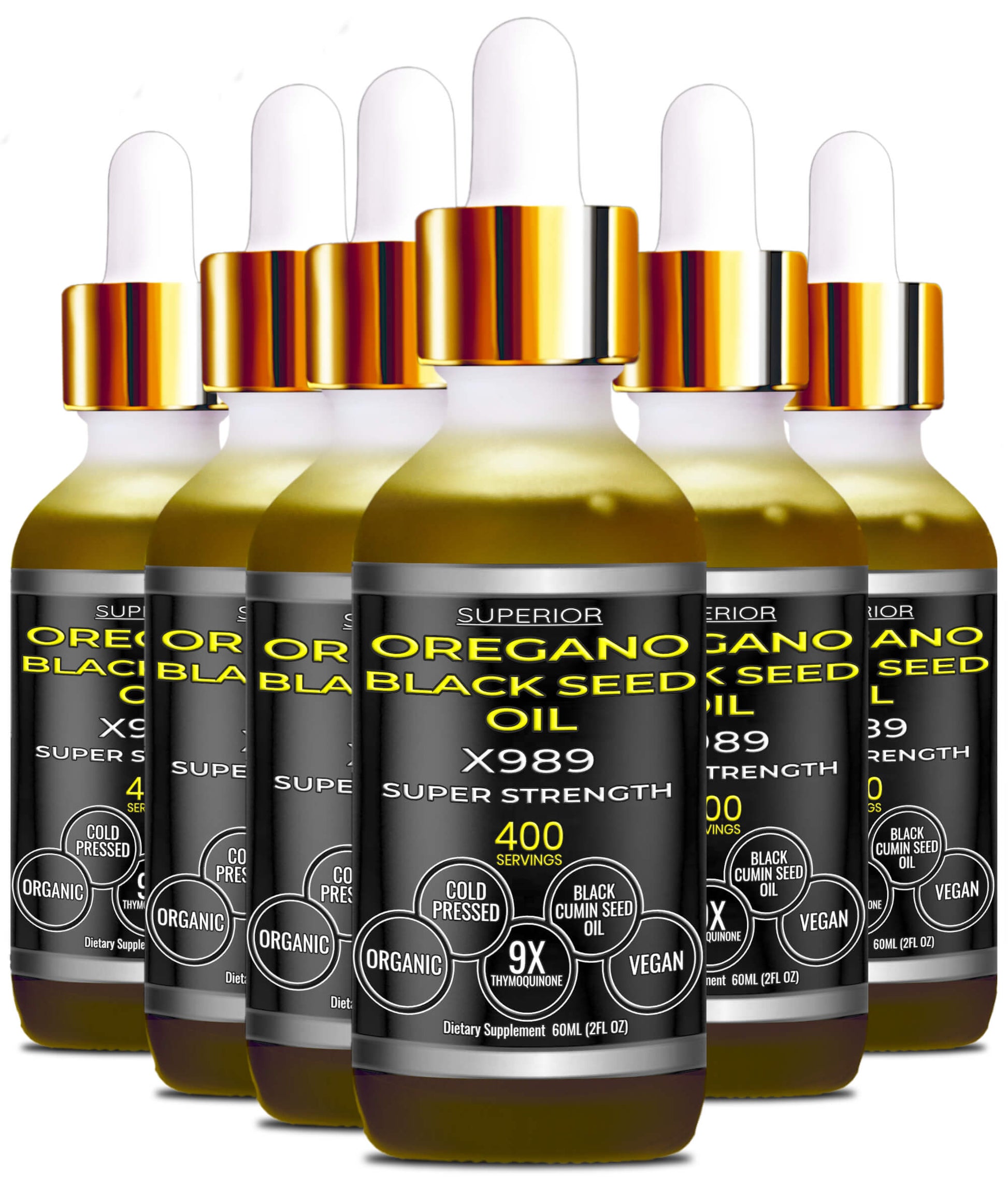 oil of oregano with black seed oil drops organic pure bulk wholesale 3 pack