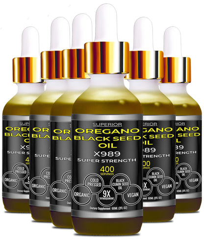 oil of oregano with black seed oil drops organic pure bulk wholesale 3 pack