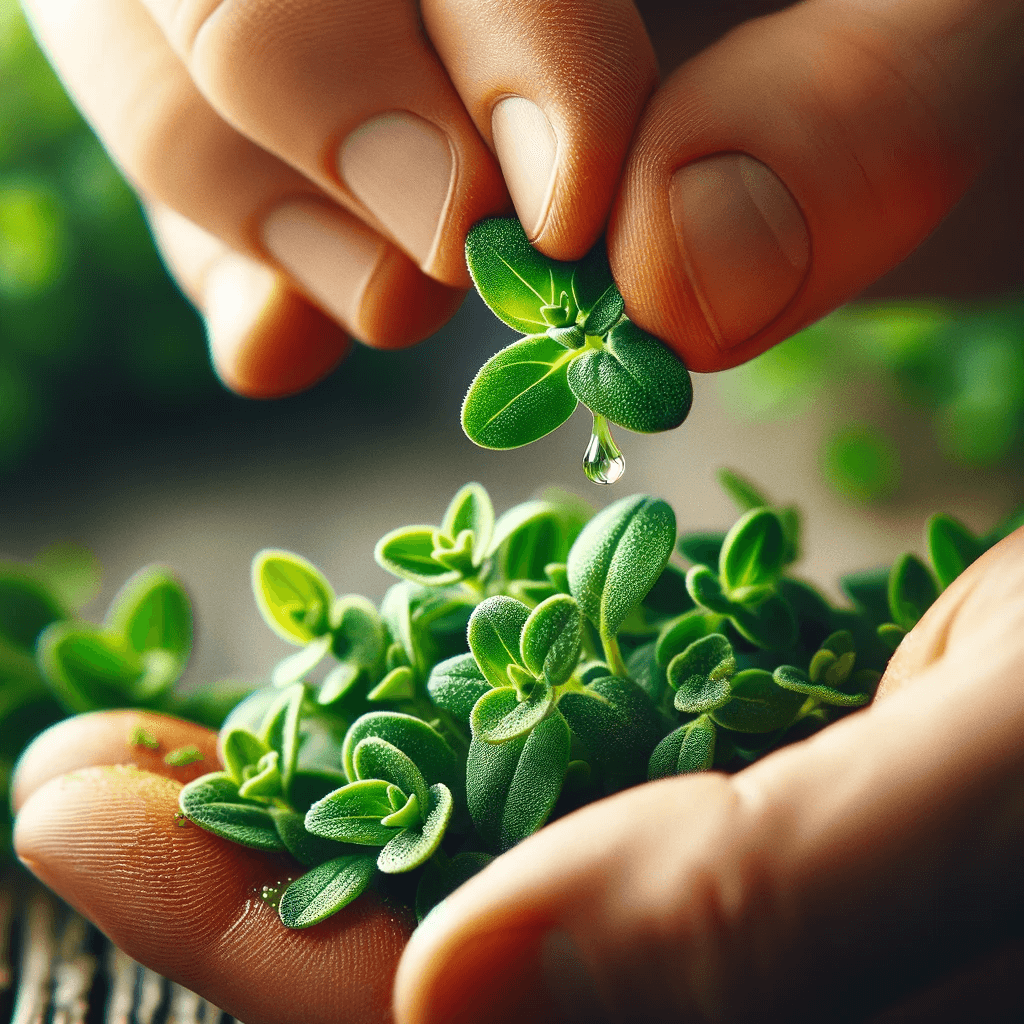 oregano_leaves_being_gently_crushed_to_release_their_fragrance