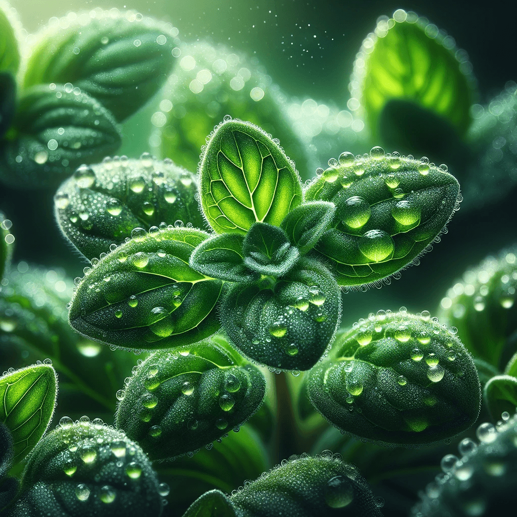 oregano_leaves_glistening_with_tiny_droplets_of_dew_illustrating_their_freshness
