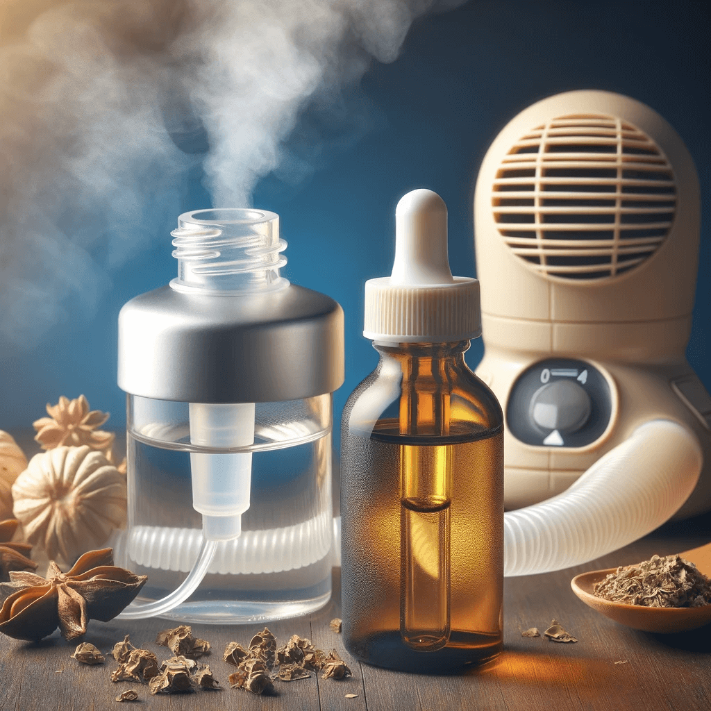 oregano_oil_featured_alongside_a_steam_inhalation_setup_illustrating_its_use_in_sinus_relief