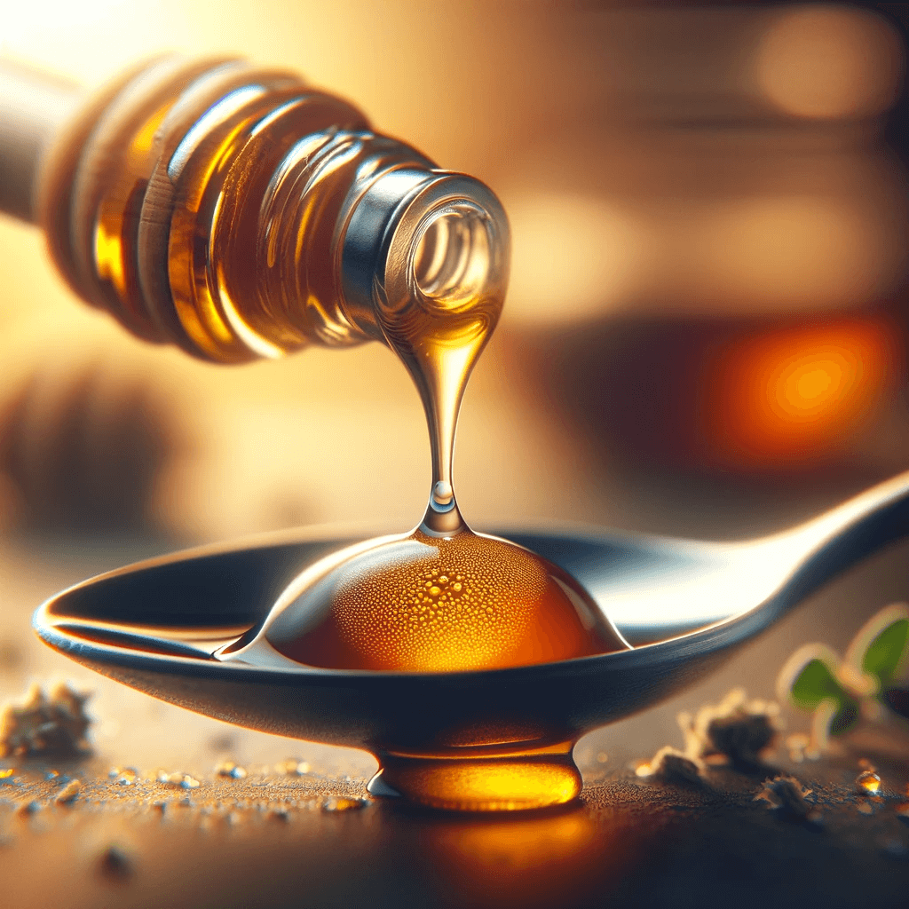 oregano_oil_merging_with_a_spoonful_of_honey