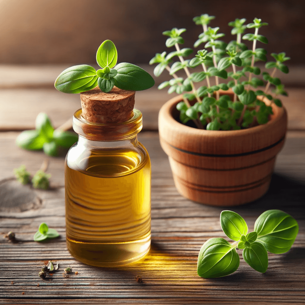 oregano_oil_perched_on_a_wooden_surface