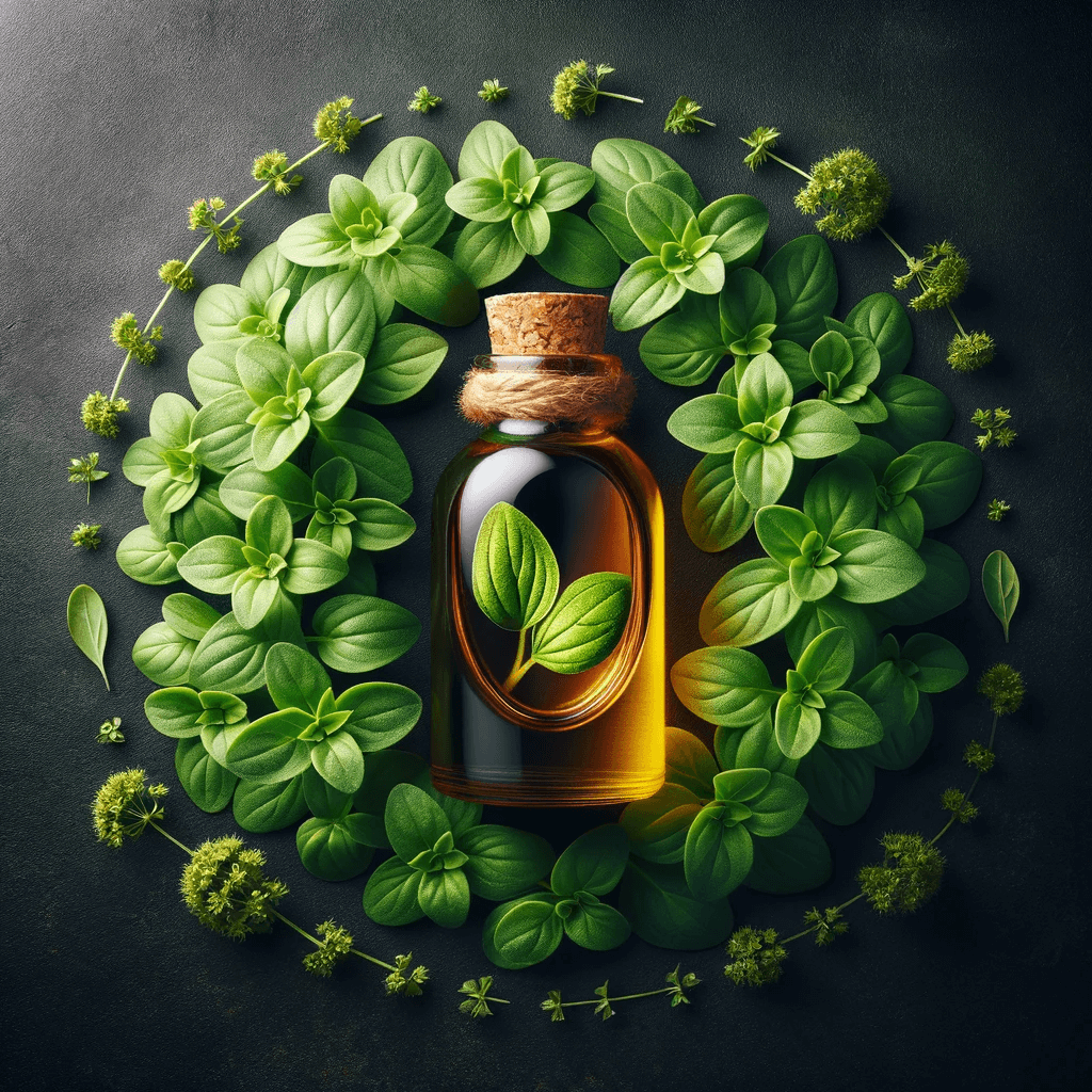 oregano_oil_placed_within_a_circle_of_fresh_oregano_leaves_symbolizing_wholeness_and_purity
