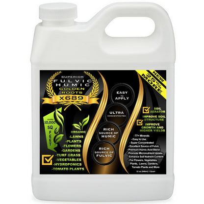 Superior Fulvic Humic Golden Roots